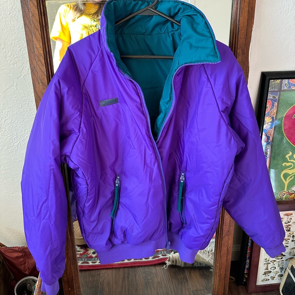 Vintage Columbia Reversible Ski jacket